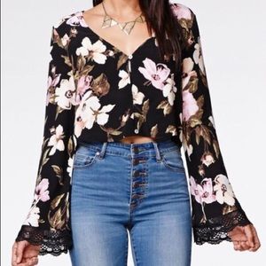 Floral Kendall & Kylie Top